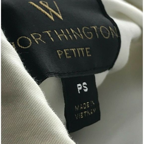 Worthington Blazer Size Small Petite One Button - Picture 4 of 5